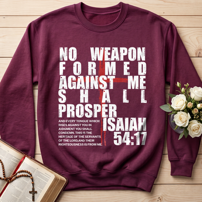 No Weapon Formed Against Me Shall Prosper Isaiah 54.17 02