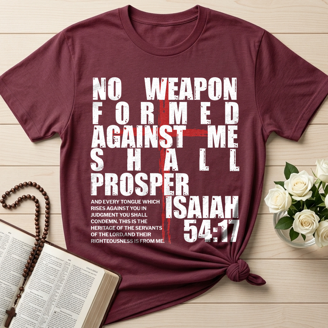 No Weapon Formed Against Me Shall Prosper Isaiah 54.17 02