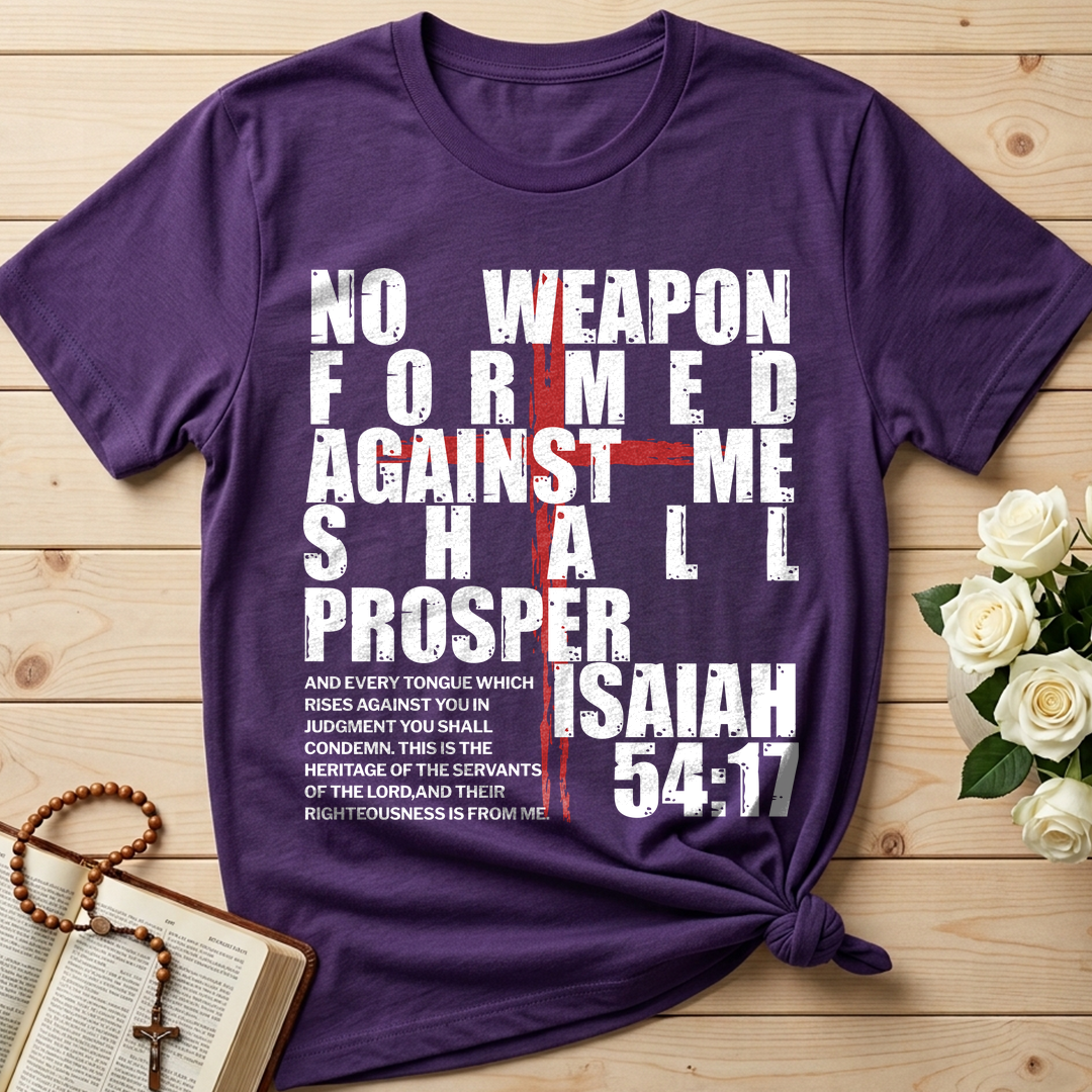 No Weapon Formed Against Me Shall Prosper Isaiah 54.17 02