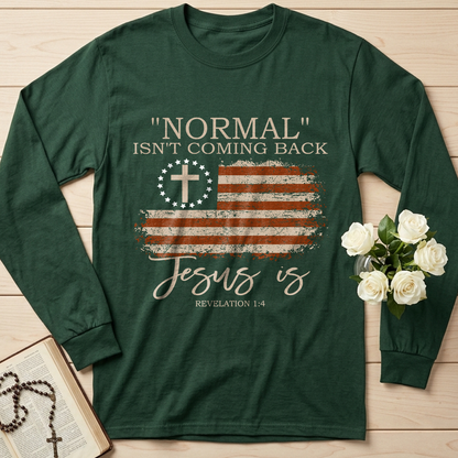 Normal Isn't Coming Back Jesus Is Revelation 1.4 01