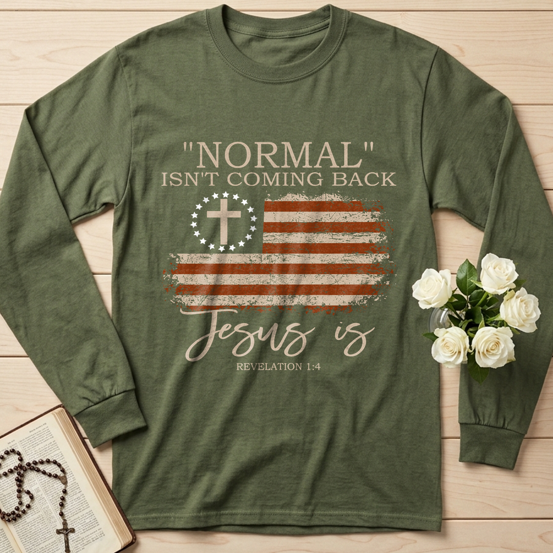 Normal Isn't Coming Back Jesus Is Revelation 1.4 01