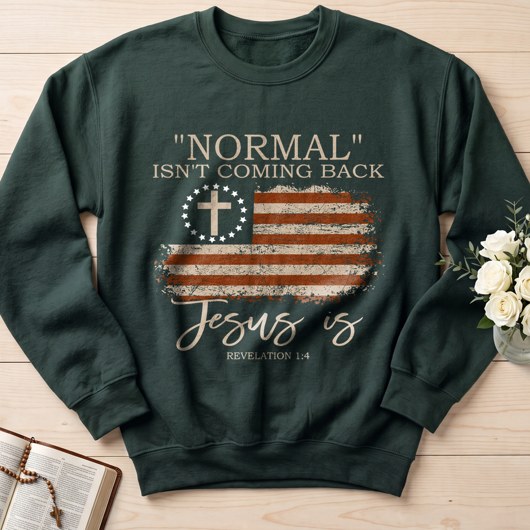 Normal Isn't Coming Back Jesus Is Revelation 1.4 01