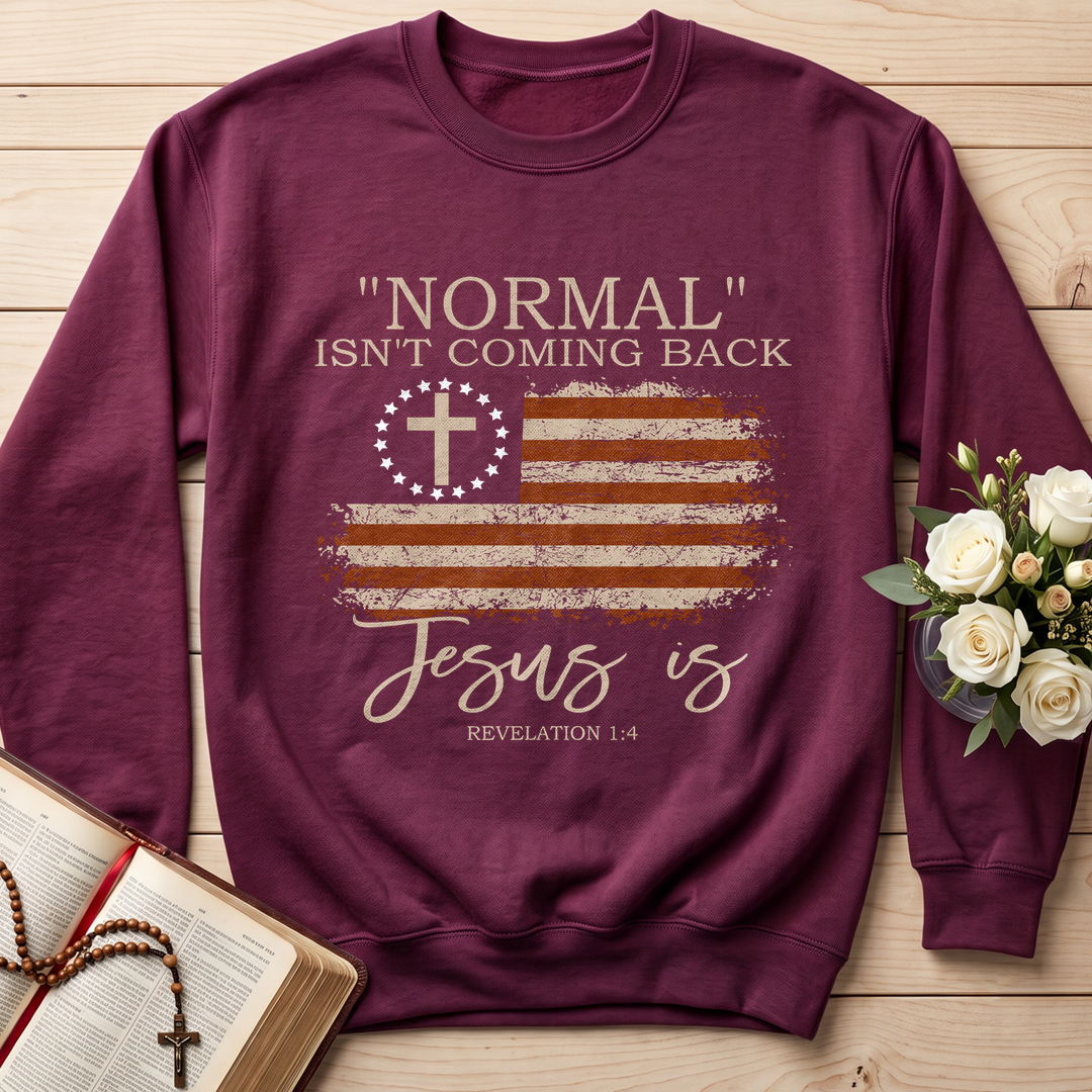 Normal Isn't Coming Back Jesus Is Revelation 1.4 01