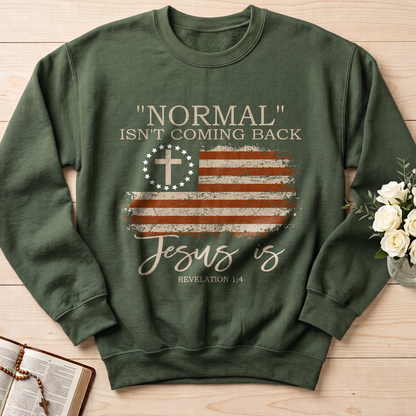 Normal Isn't Coming Back Jesus Is Revelation 1.4 01