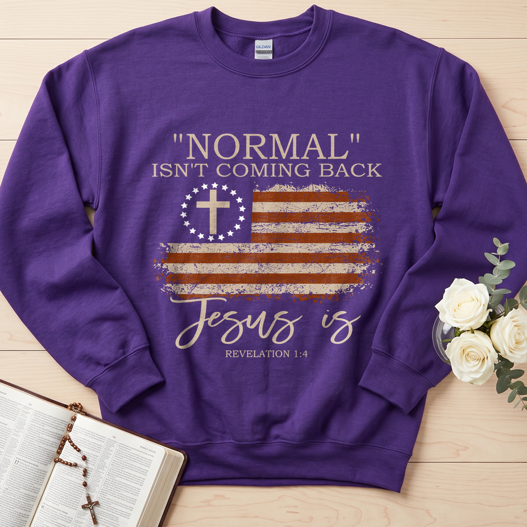 Normal Isn't Coming Back Jesus Is Revelation 1.4 01