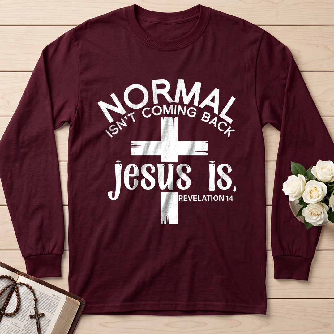 Normal Isn't Coming Back Jesus Is Revelation 14 02