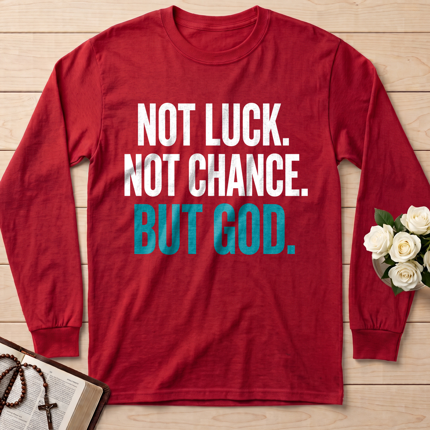 Not Luck Not Chance But God 01