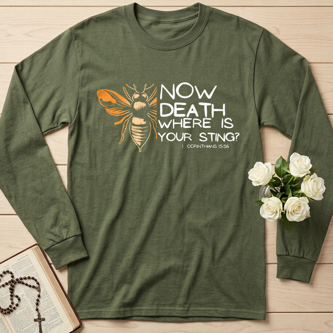 Now Death Where Is Your Sting I Corinthians 15.56 01