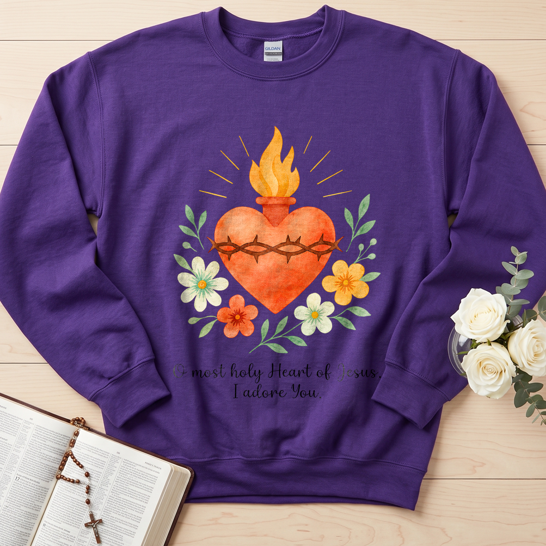 O Most Holy Heart Of Jesus I Adore You 01