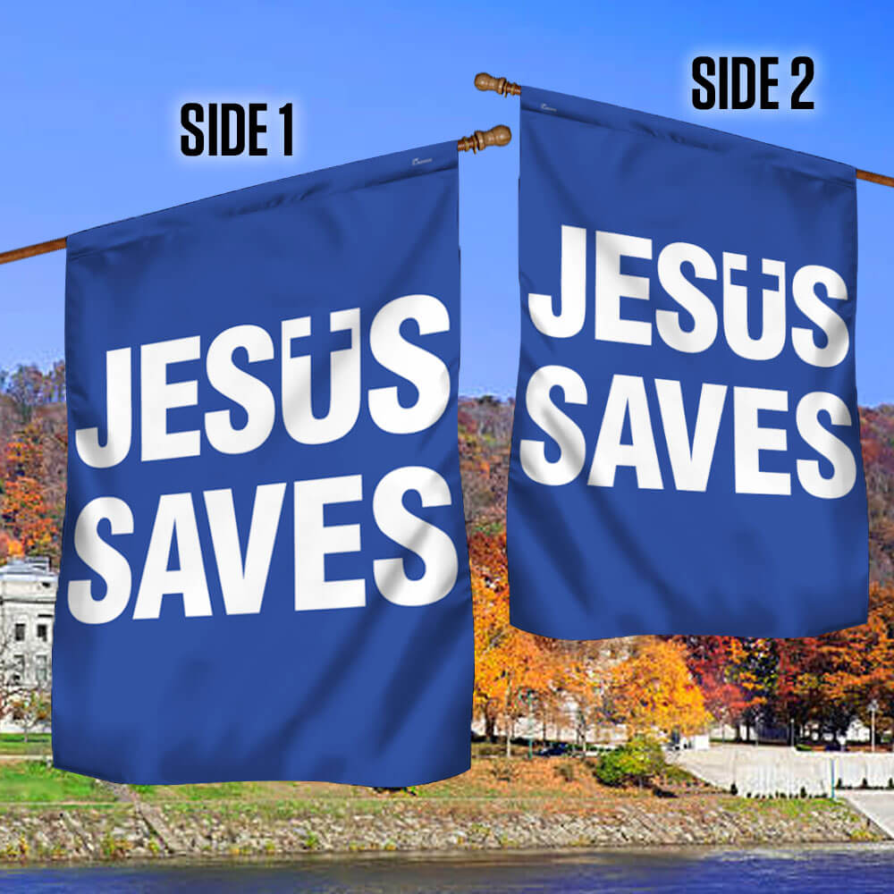 Jesus Flag Jesus Saves Christian Flag