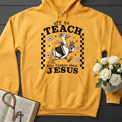 Off To Teach Tiny Humans About Jesus 01