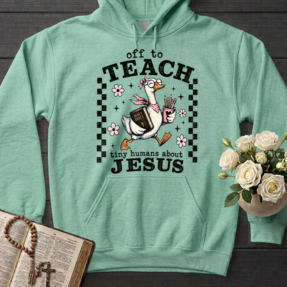 Off To Teach Tiny Humans About Jesus 01