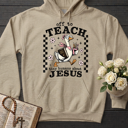 Off To Teach Tiny Humans About Jesus 01