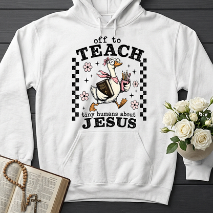 Off To Teach Tiny Humans About Jesus 01