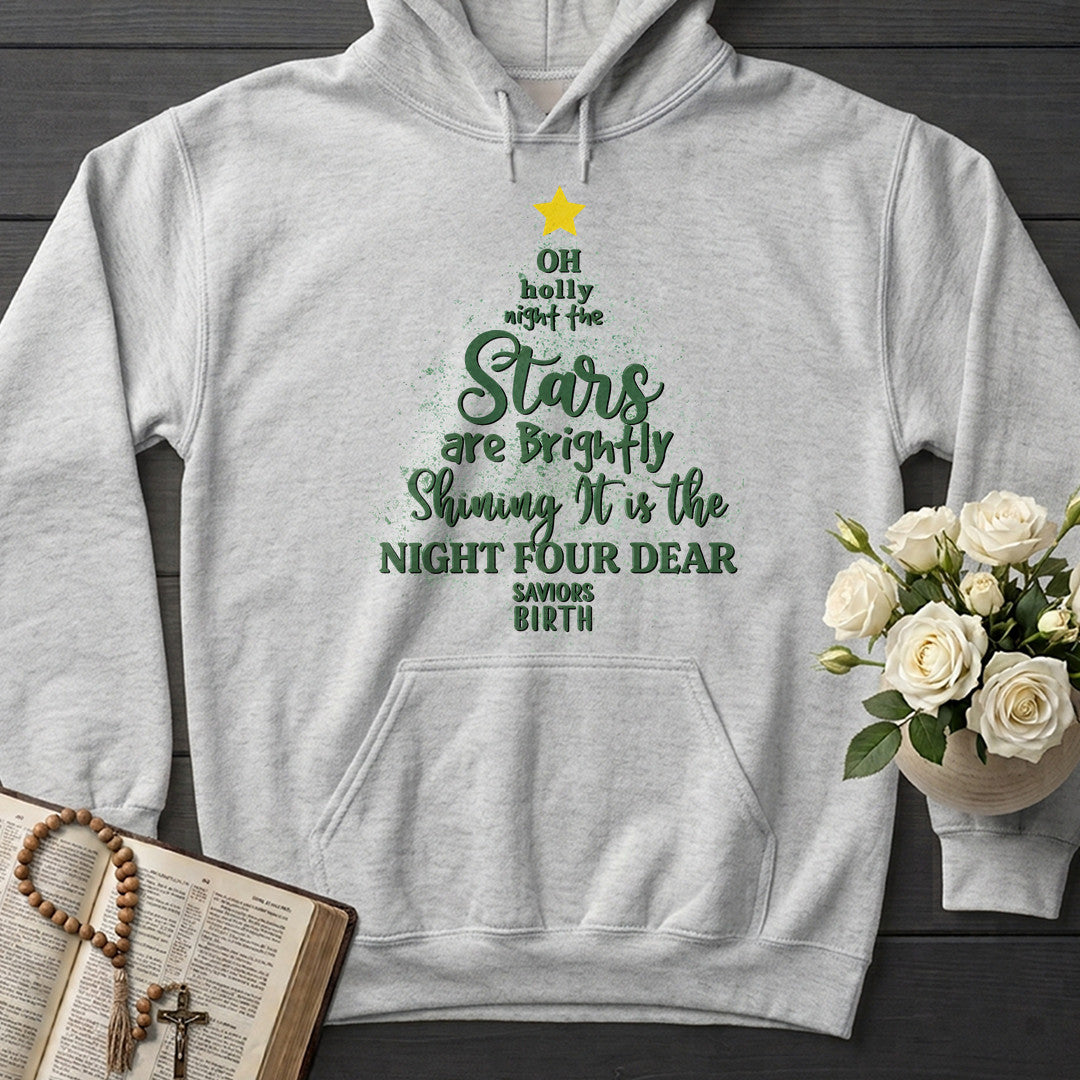 Oh Holly Night The Stars Are Brightly Shining It Is The Night Four Dear Saviors Birth 01