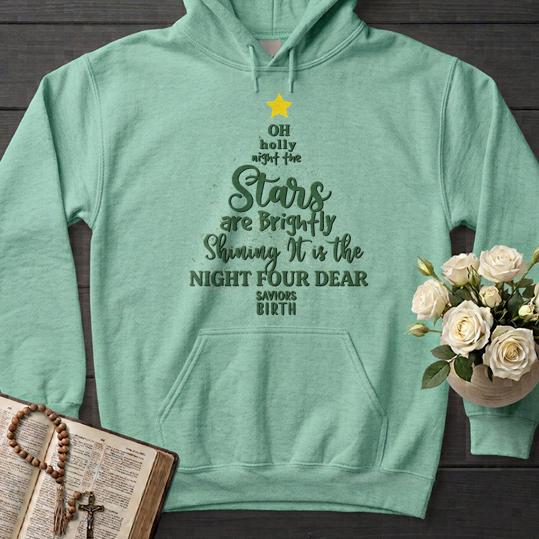 Oh Holly Night The Stars Are Brightly Shining It Is The Night Four Dear Saviors Birth 01