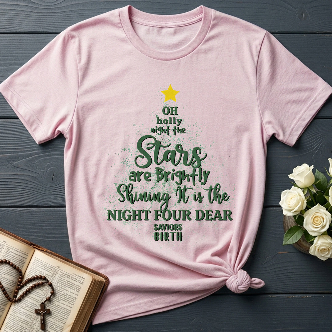 Oh Holly Night The Stars Are Brightly Shining It Is The Night Four Dear Saviors Birth 01