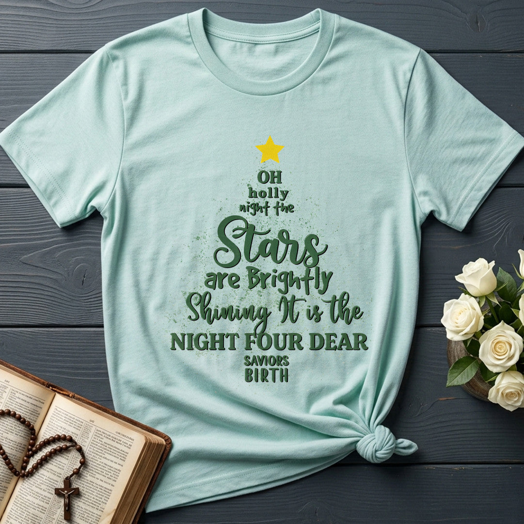 Oh Holly Night The Stars Are Brightly Shining It Is The Night Four Dear Saviors Birth 01