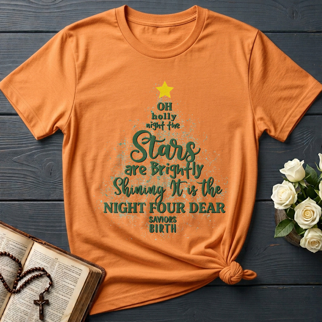 Oh Holly Night The Stars Are Brightly Shining It Is The Night Four Dear Saviors Birth 01