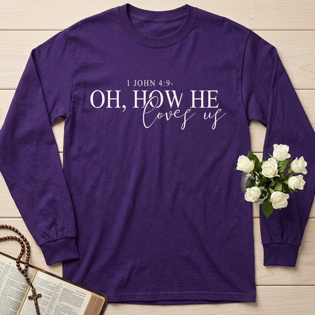 Oh How He Loves Us 1 John 4.9-10 01