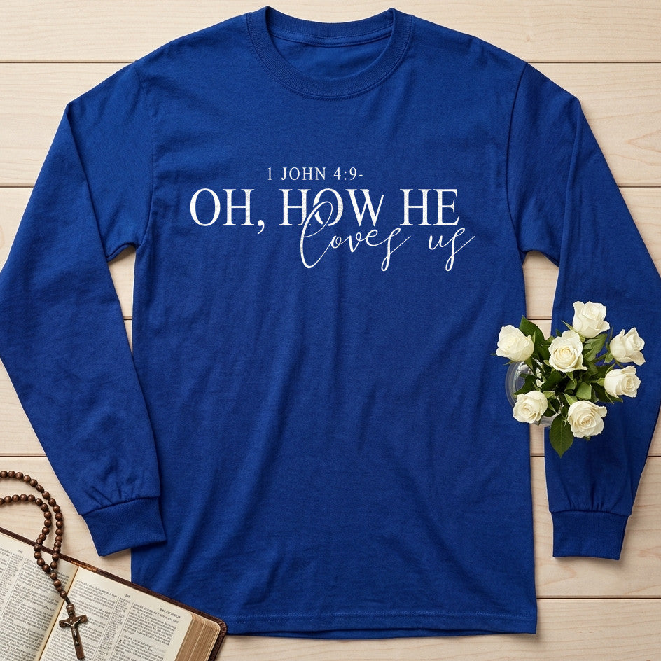 Oh How He Loves Us 1 John 4.9-10 01