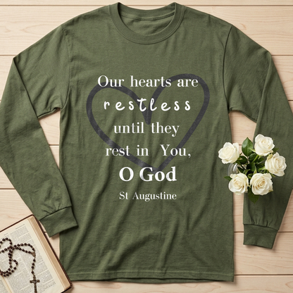 Our Hearts Are Restless Until They Rest In You O God 01