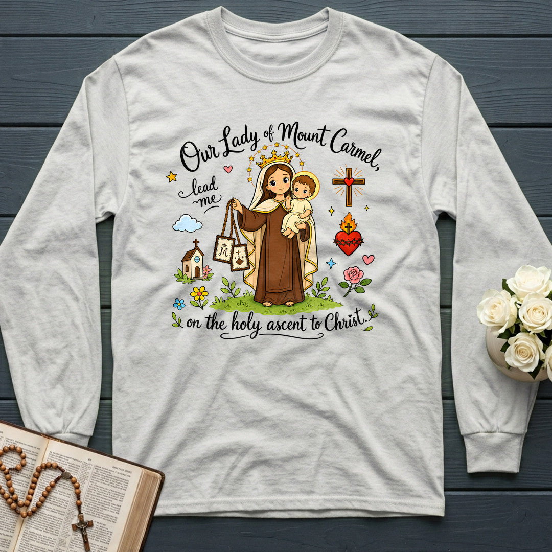 Our Lady Of Mount Carmel Lead Me On The Holy Ascent To Christ 01