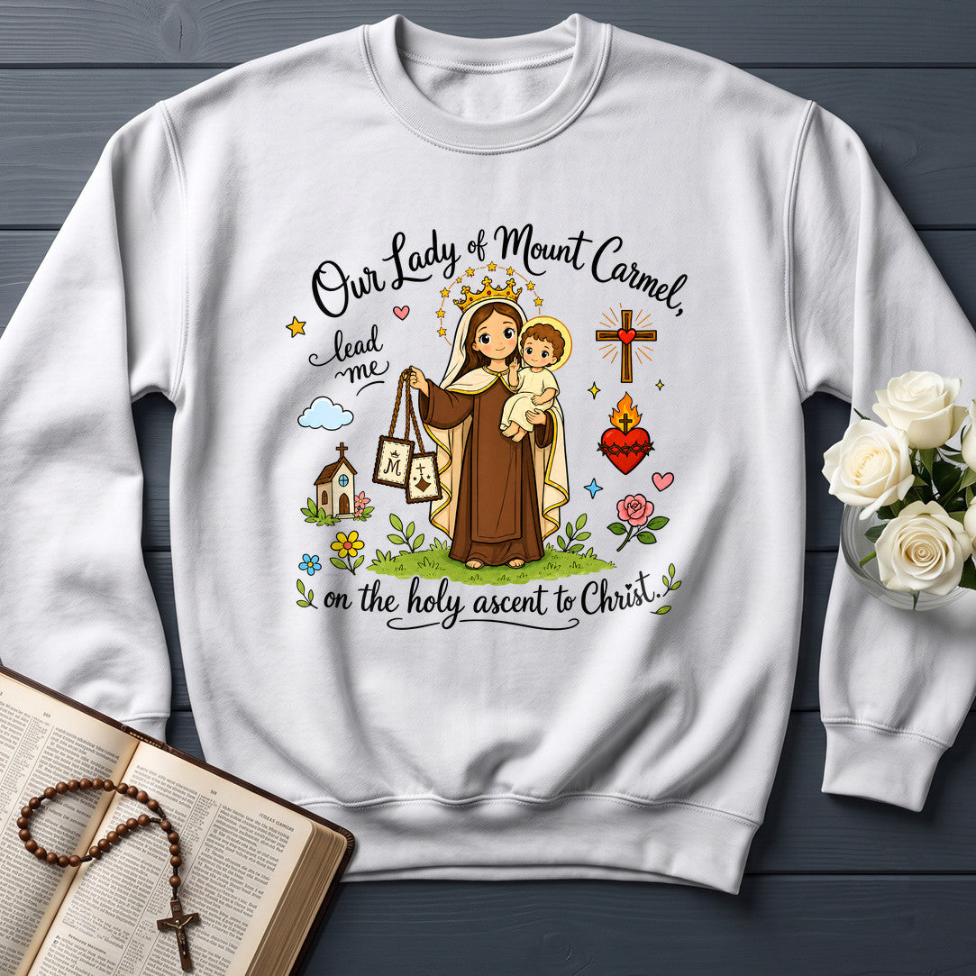 Our Lady Of Mount Carmel Lead Me On The Holy Ascent To Christ 01