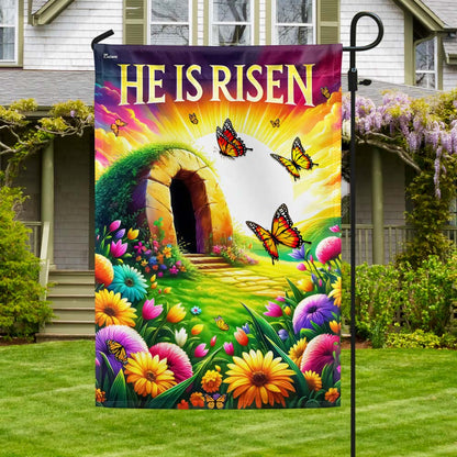 FLAGWIX  Easter Day Resurrection of Jesus He Is Risen Flag