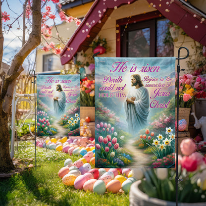 FLAGWIX  Easter Day Jesus Christ He Is Risen Resurrection of Jesus Christ Flag