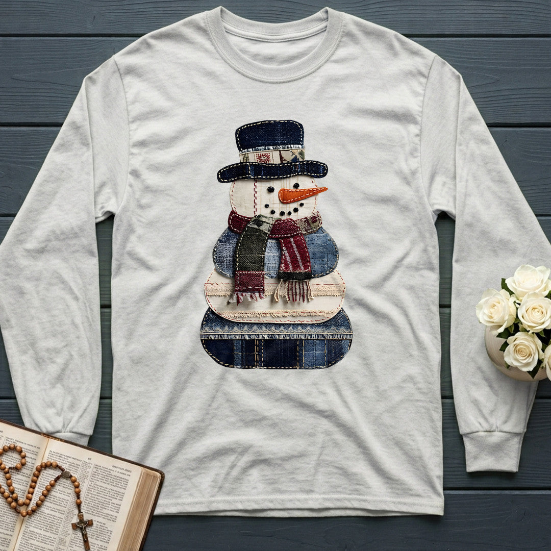 Patchwork Snowman 01