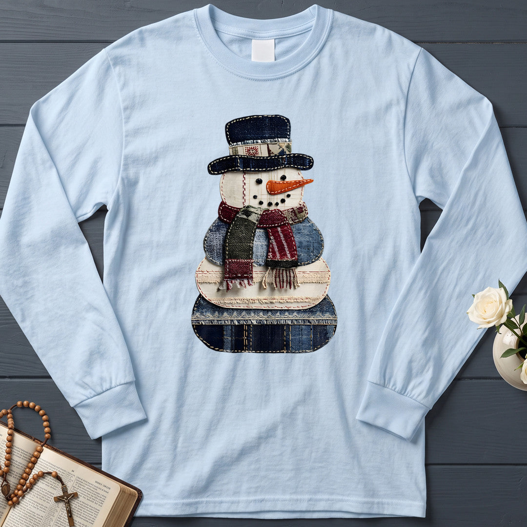 Patchwork Snowman 01