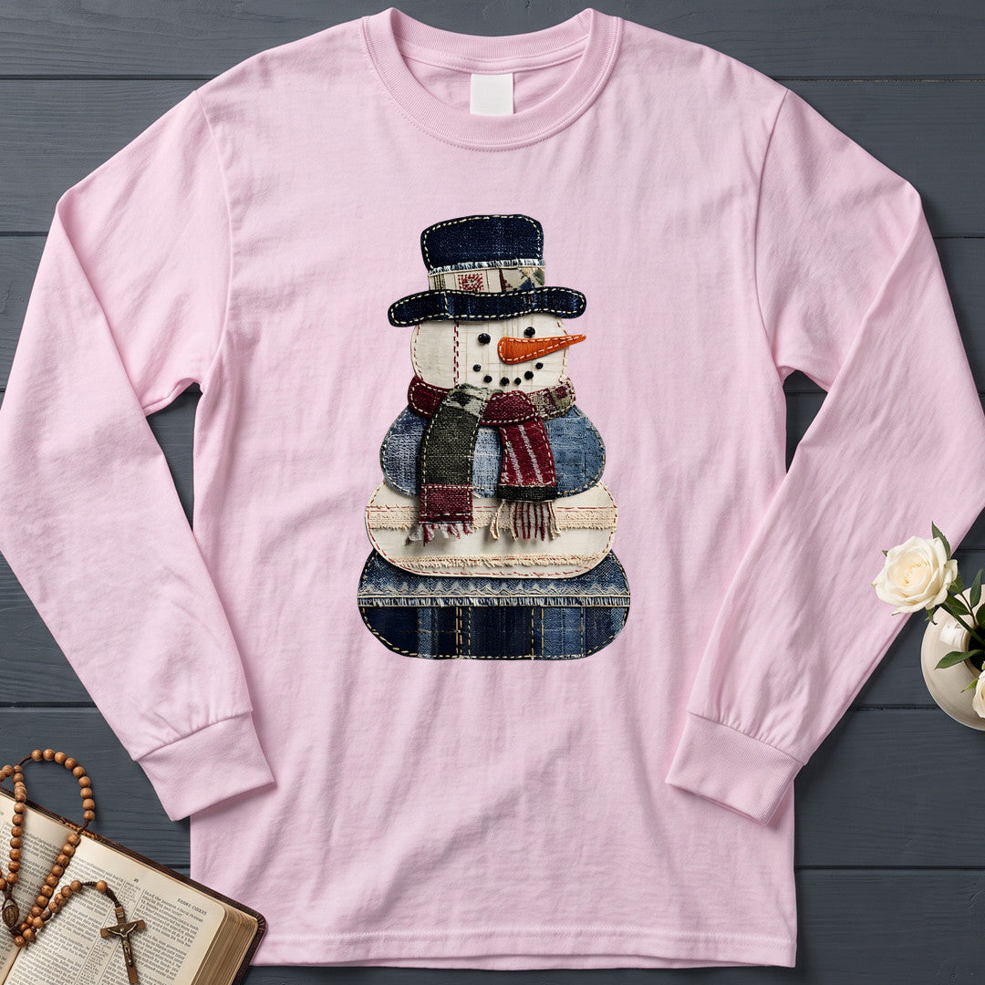 Patchwork Snowman 01