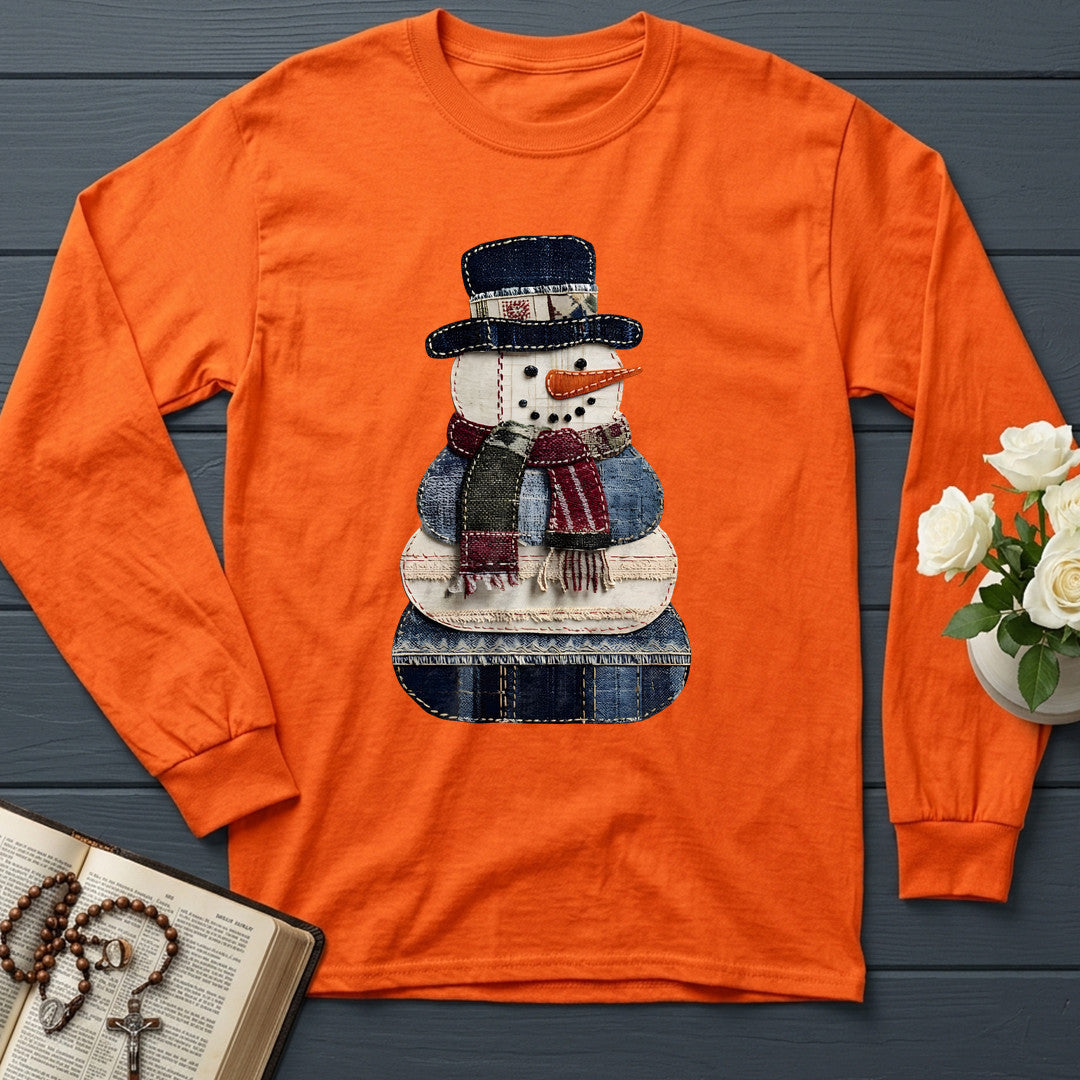 Patchwork Snowman 01