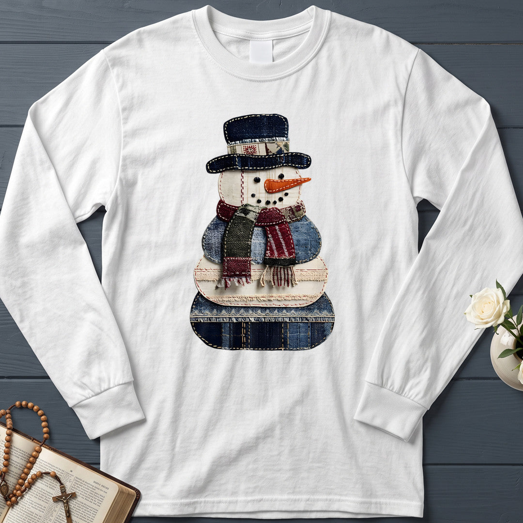 Patchwork Snowman 01