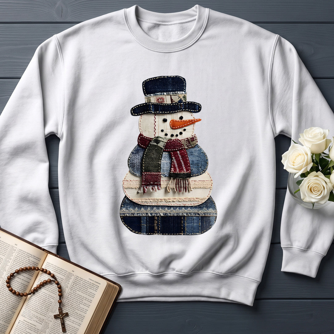 Patchwork Snowman 01