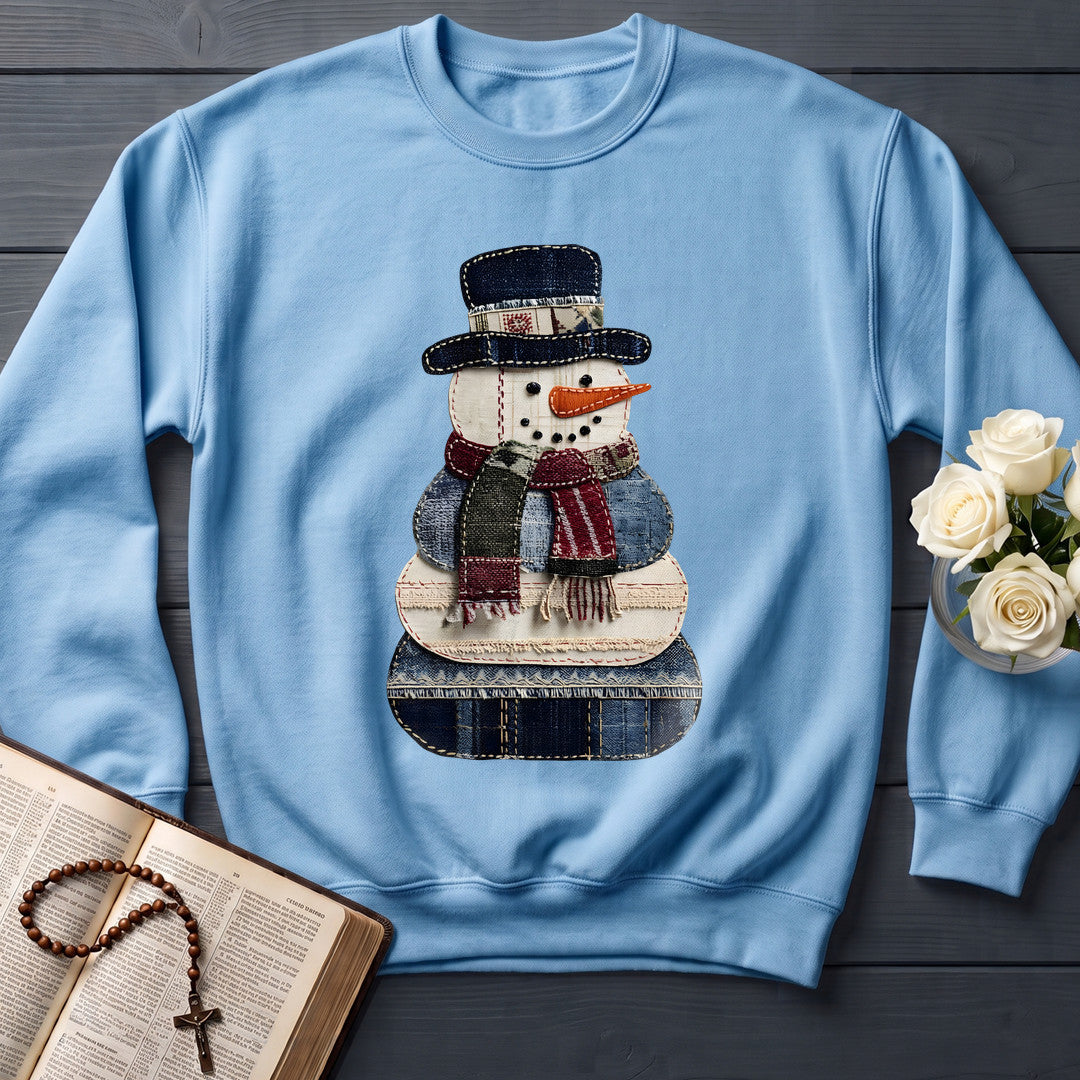 Patchwork Snowman 01