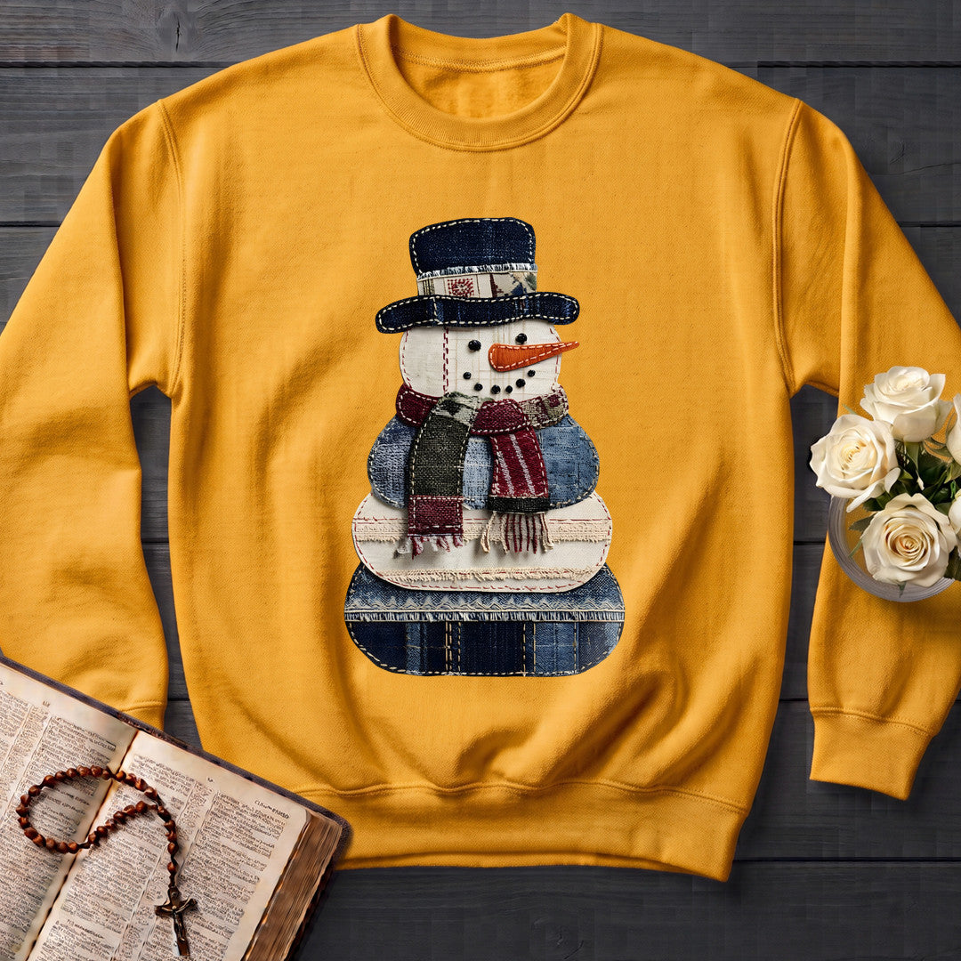Patchwork Snowman 01