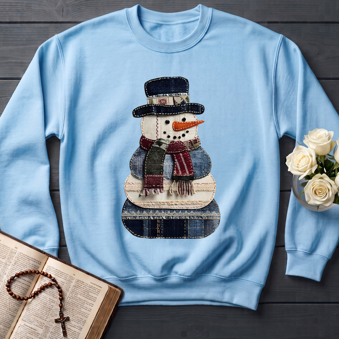 Patchwork Snowman 01