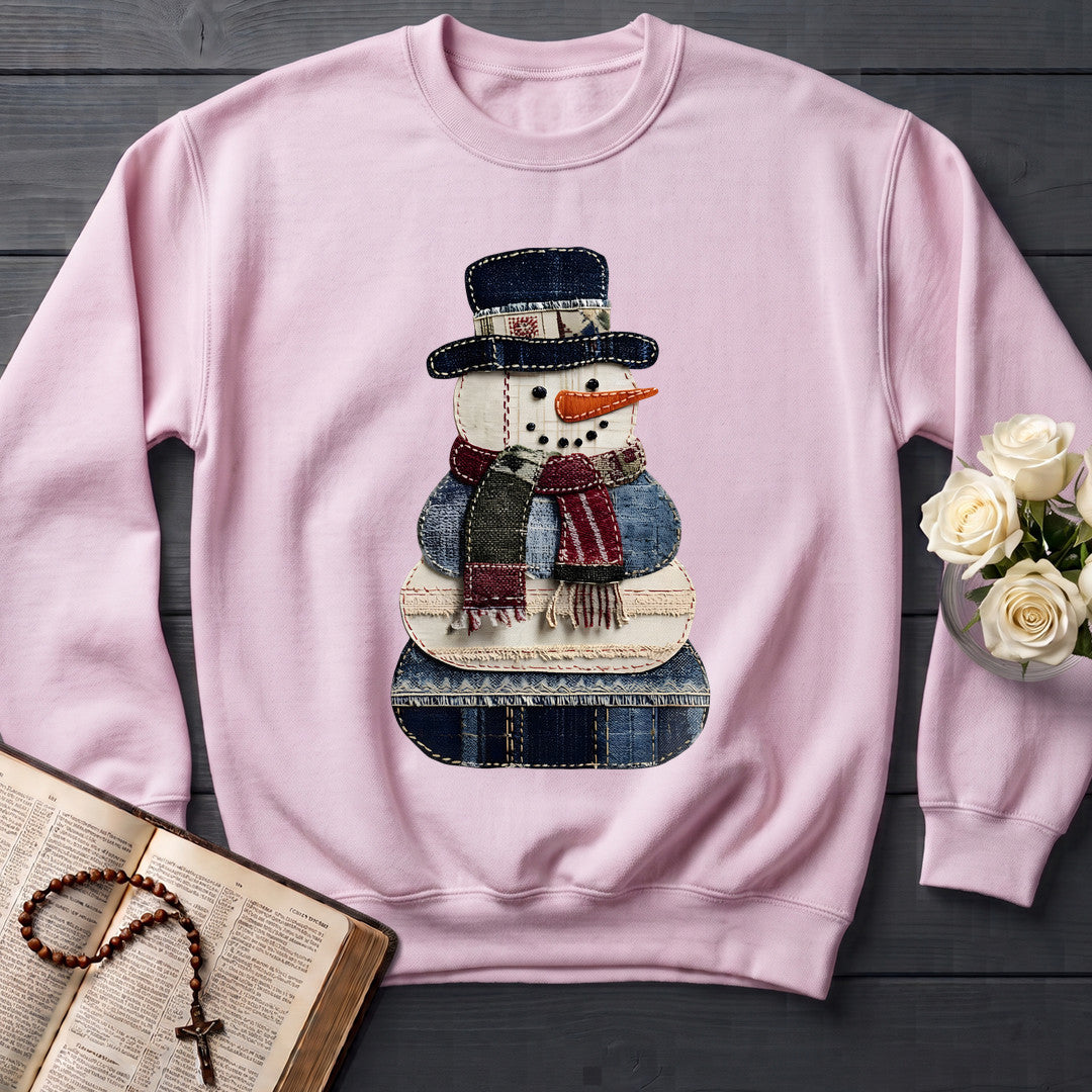 Patchwork Snowman 01