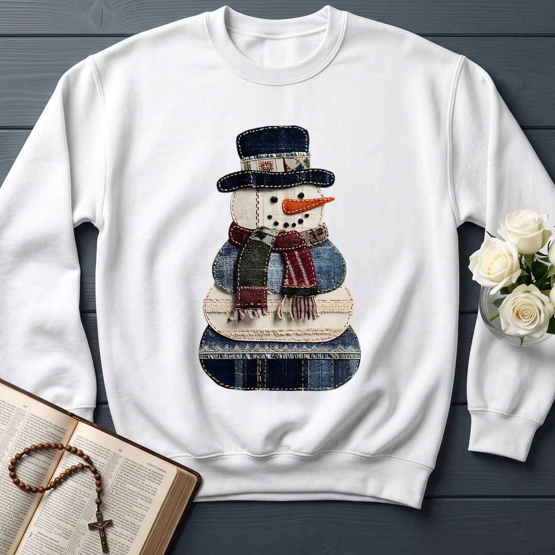 Patchwork Snowman 01