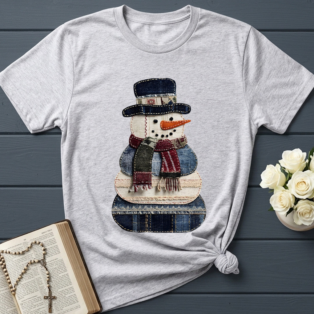 Patchwork Snowman 01