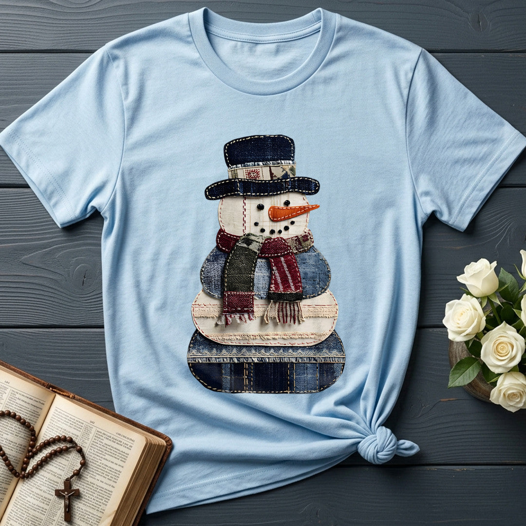 Patchwork Snowman 01