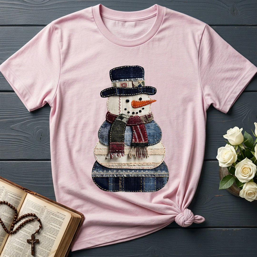 Patchwork Snowman 01