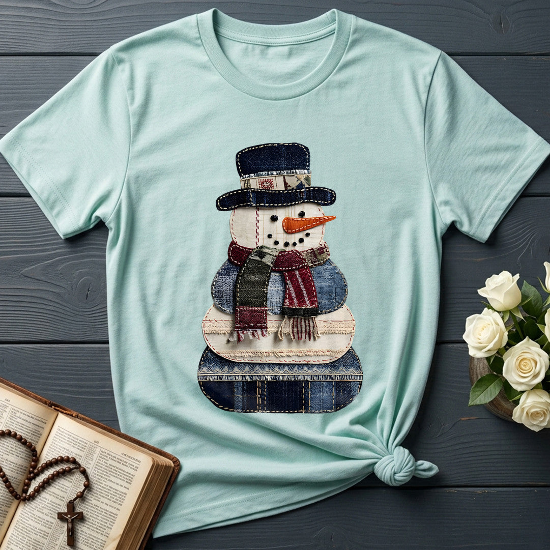 Patchwork Snowman 01