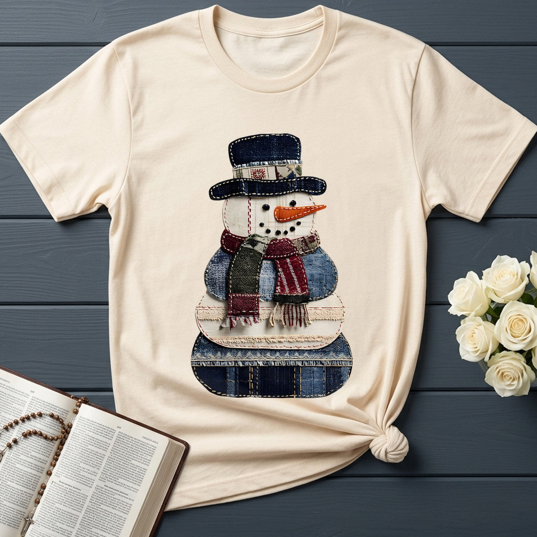 Patchwork Snowman 01