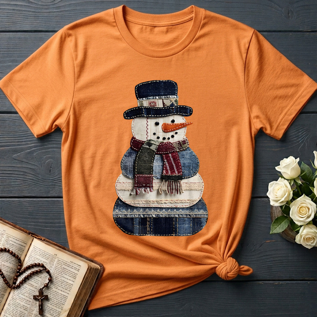 Patchwork Snowman 01