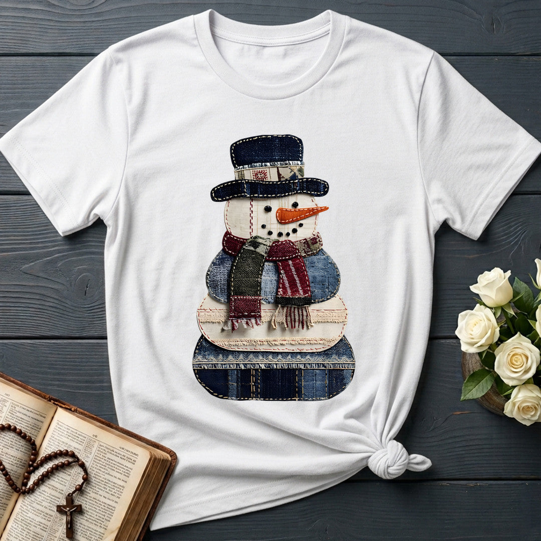 Patchwork Snowman 01