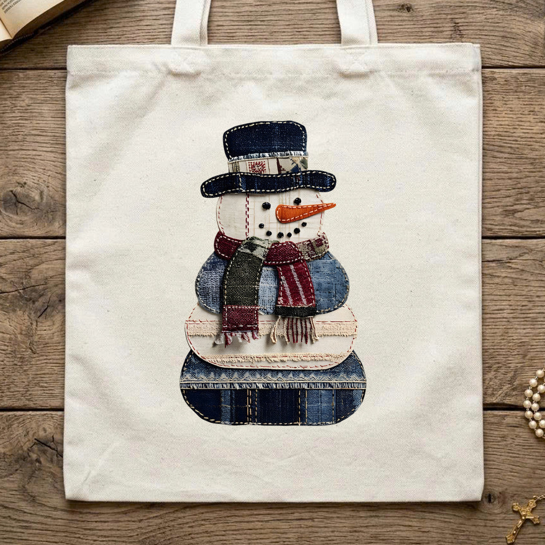 Patchwork Snowman 01