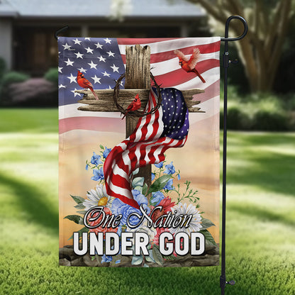 Flagwix American Flag - Patriotic One Nation Under God Flag 3-Day Shipping